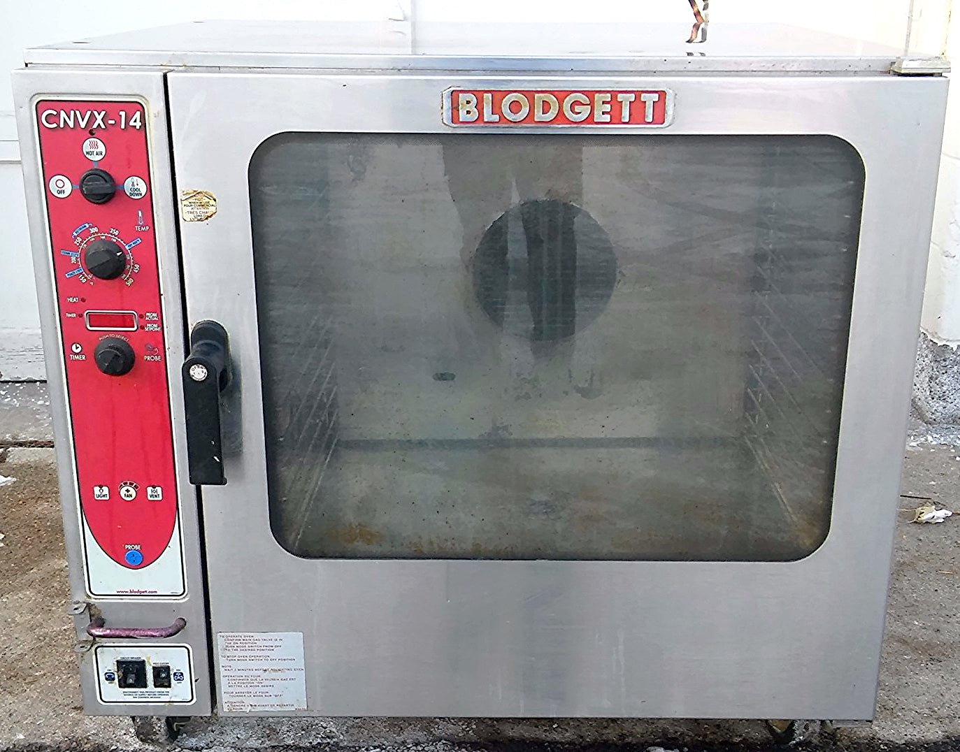 BLODGETT CNVX14G/AA GAS STACKABLE COMMERCIAL CONVECTION OVEN New$12.000 FREESHIP