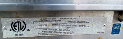 BLODGETT CNVX14G/AA GAS CONVECTION OVEN Retails New: $12.000, on WHEELS FREESHIP