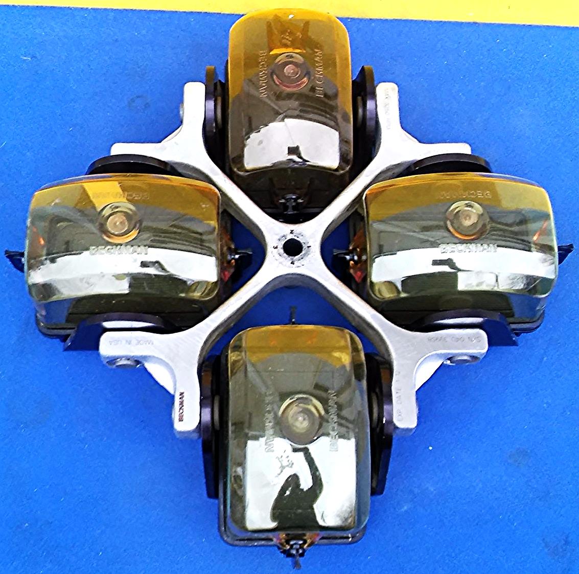 BECKMAN PTS 2000 SWINGING ROTOR BUCKETS FOR ALLEGRA 6 & GS-6 CENTRIFUGE FREESHIP