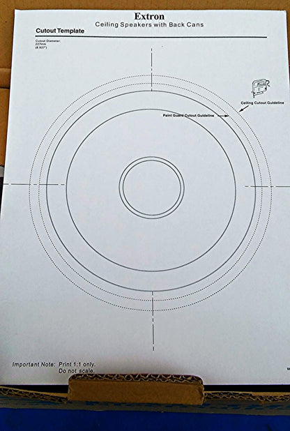 EXTRON SI 3C LP CEILING SPEAKER (s) SYSTEM INTEGRATOR BRAND NEW FREESHIP MANUAL