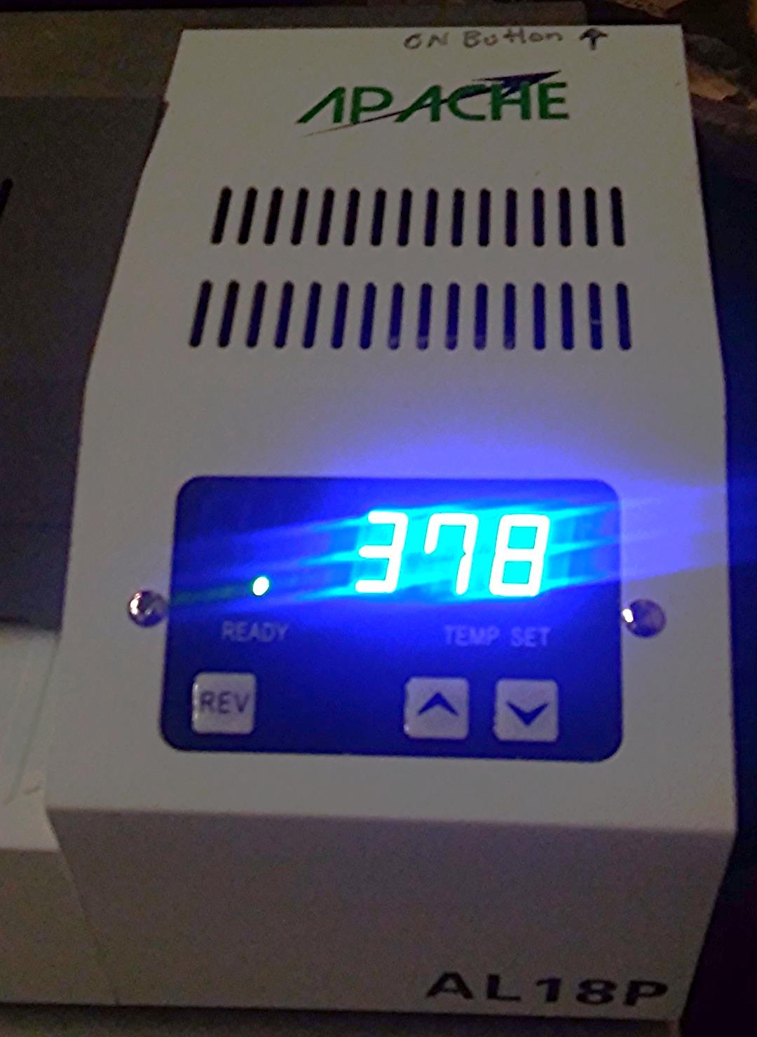 APACHE AL18P LAMINATOR A3 Hot Cold 18" Documents & Photos Heavy Duty FREE SHIP