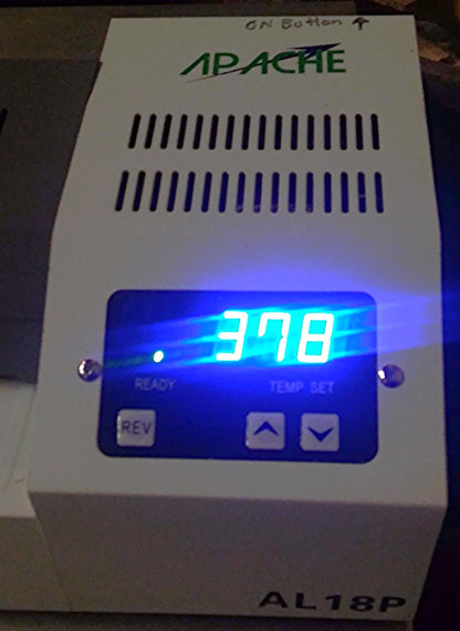 APACHE AL18P LAMINATOR A3 Hot Cold 18" Documents & Photos Heavy Duty FREE SHIP