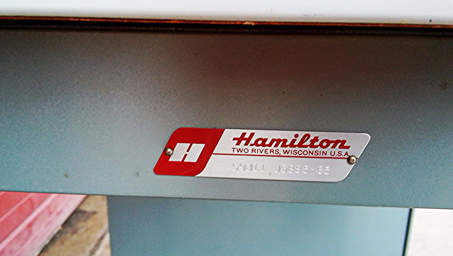 1950's VINTAGE HAMILTON DRAFT TABLE KEUFFEL & ESSER V-Track Drafting FREESHIPPIN