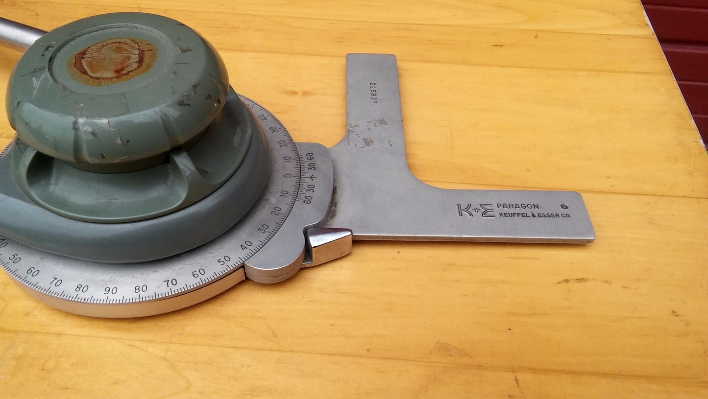 1950's VINTAGE HAMILTON DRAFT TABLE KEUFFEL & ESSER V-Track Drafting FREESHIPPIN