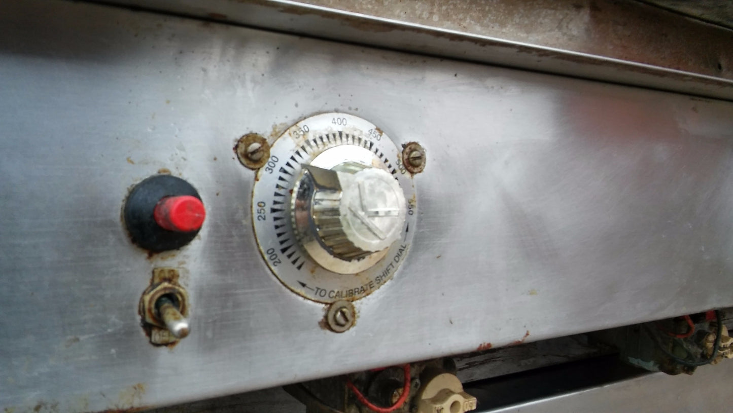 KEATING MIRACLEAN 72BL-G GAS GRILL GRIDDLE 72 x 30 & STAND ON WHEELS FREE SHIP