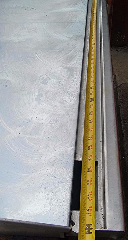 KEATING MIRACLEAN 72BL-G GAS GRILL GRIDDLE 72 x 30 & STAND ON WHEELS FREE SHIP