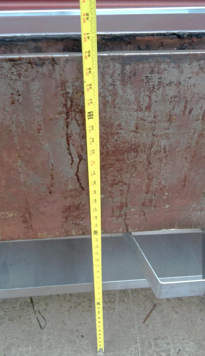 KEATING MIRACLEAN 72BL-G GAS GRILL GRIDDLE 72 x 30 & STAND ON WHEELS FREE SHIP