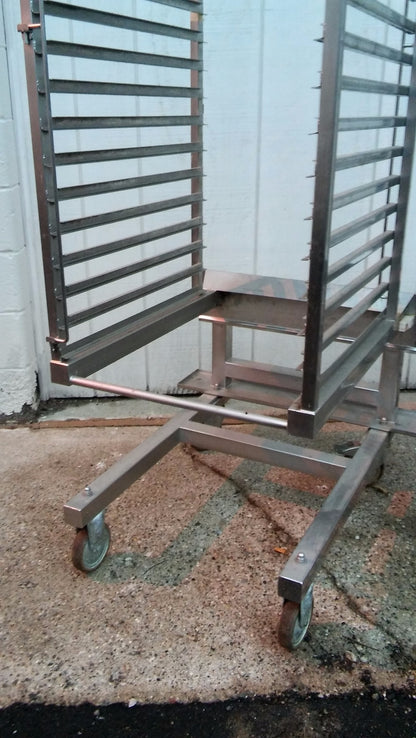 ALTO SHAAM OVEN COMBINATION FULL SIZE MINI ALTO SHAAM RACK ON WHEELS FREESHIPPIN