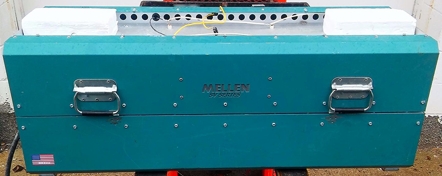 MELLEN SV TV09-6X42-1Z TUBE SPLIT FURNACE KILN 48W x 7Radius Adjustable Sections