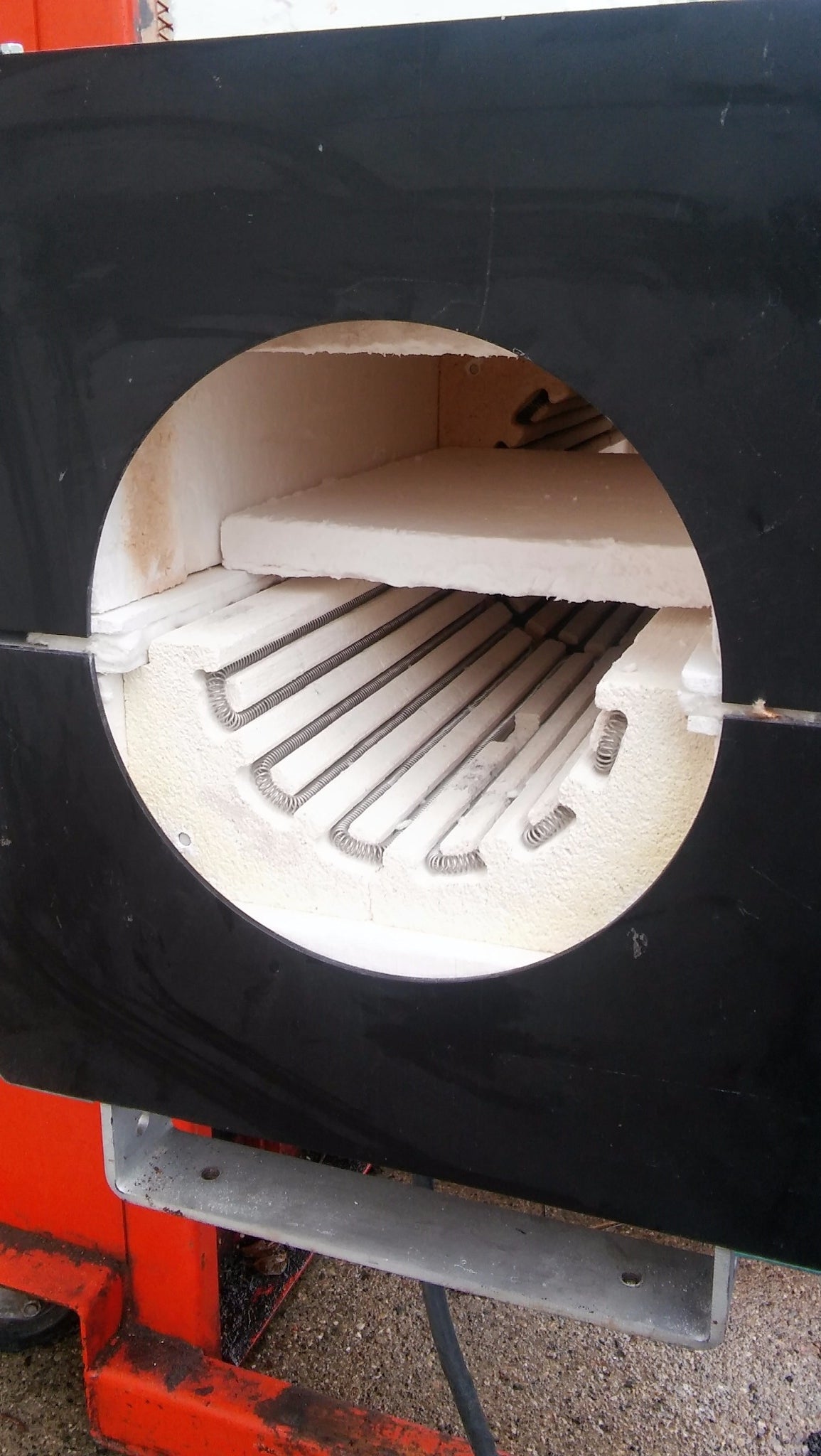 MELLEN SV TV09-6X42-1Z TUBE SPLIT FURNACE KILN 48W x 7Radius Adjustable Sections