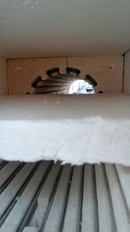 MELLEN SV TV09-6X42-1Z TUBE SPLIT FURNACE KILN 48W x 7Radius Adjustable Sections