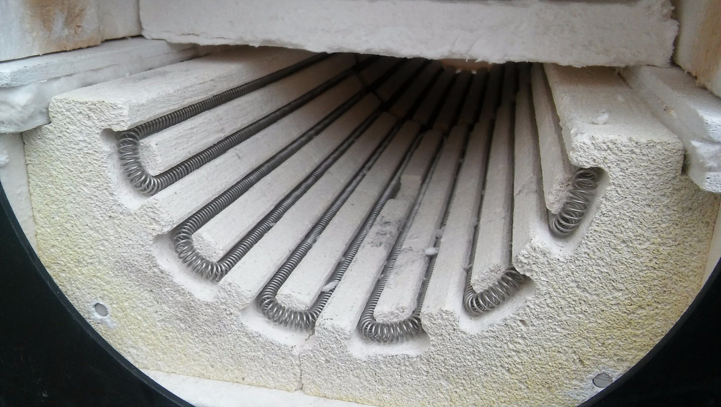 MELLEN SV TV09-6X42-1Z TUBE SPLIT FURNACE KILN 48W x 7Radius Adjustable Sections