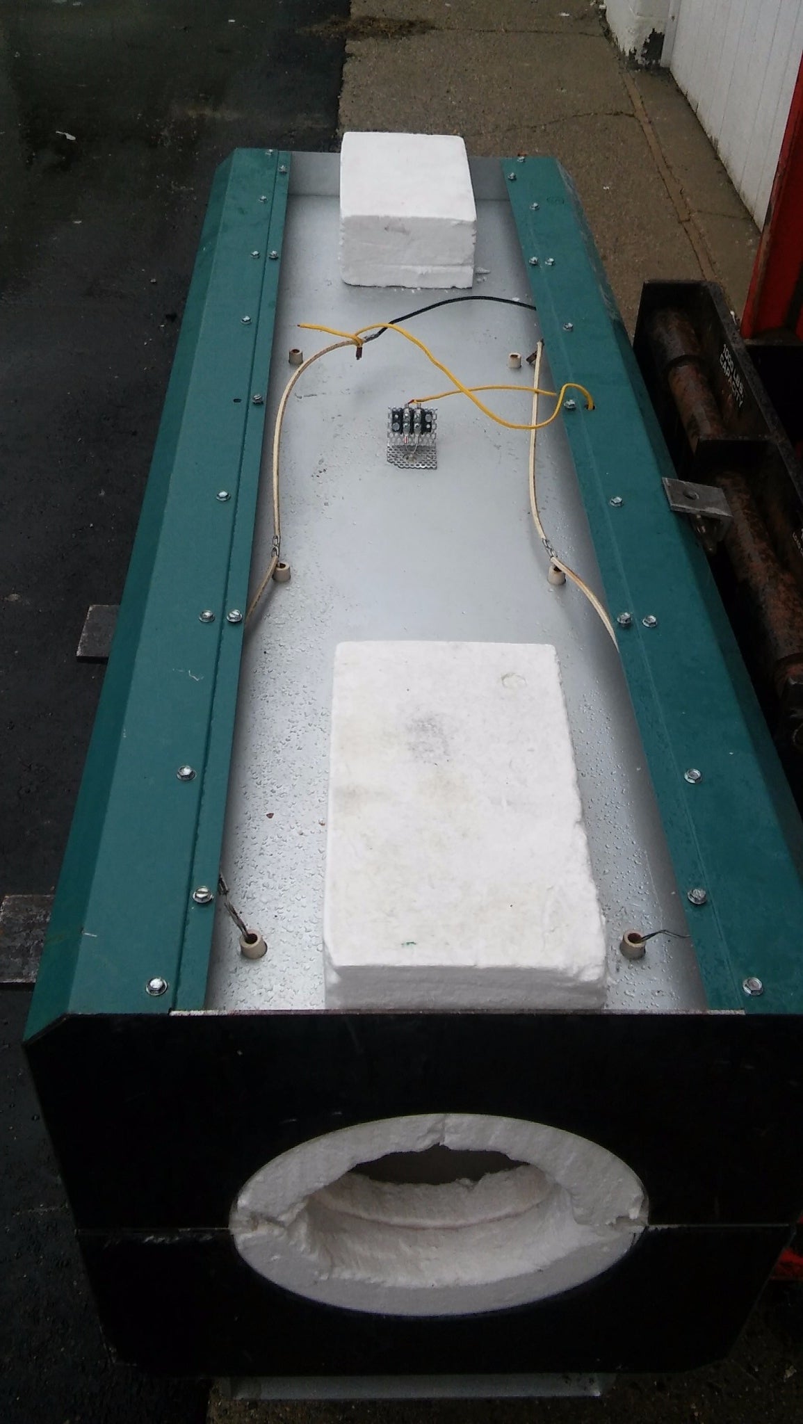 MELLEN SV TV09-6X42-1Z TUBE SPLIT FURNACE KILN 48W x 7Radius Adjustable Sections