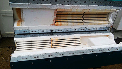 MELLEN SV TV09-6X42-1Z TUBE SPLIT FURNACE KILN 48W x 7Radius Adjustable Sections