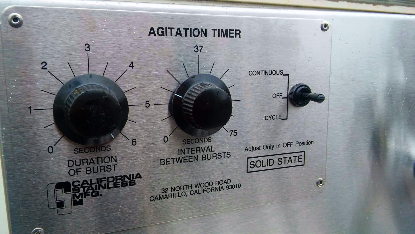 CALIFORNIA STAINLE EM PROCESSOR LAB PHOTO CELLULOID FILM TANK DEVELOPER FREESHIP