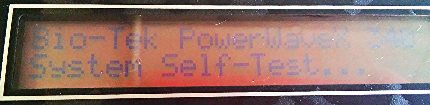 BIO-TEK POWERWAVE X 340 SPECTROPHOTOMETER FREE SHIPPING