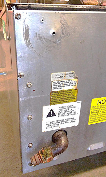 KEATING MIRACLEAN 72BL-G GAS GRILL GRIDDLE 72 x 30 & STAND WOLF CABINET FREESHIP