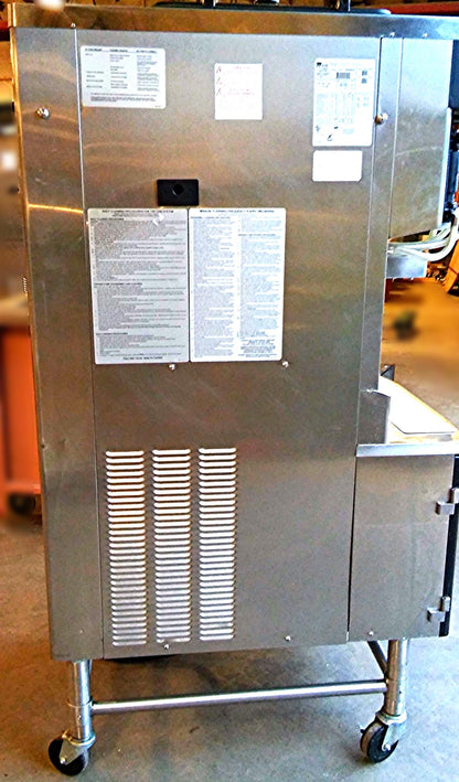 TAYLOR CROWN C606-27 YOGURT ICE CREAM SHAKE SOFT FREEZER WHEELS MANUAL FREESHIP