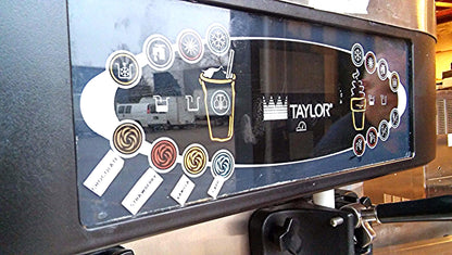 TAYLOR CROWN C606-27 YOGURT ICE CREAM SHAKE SOFT FREEZER WHEELS MANUAL FREESHIP