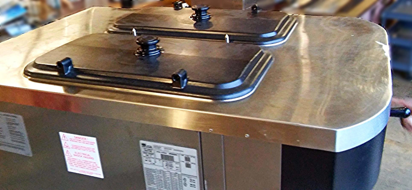 TAYLOR CROWN C606-27 YOGURT ICE CREAM SHAKE SOFT FREEZER WHEELS MANUAL FREESHIP