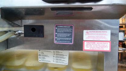 TAYLOR CROWN C606-27 YOGURT ICE CREAM SHAKE SOFT FREEZER WHEELS MANUAL FREESHIP