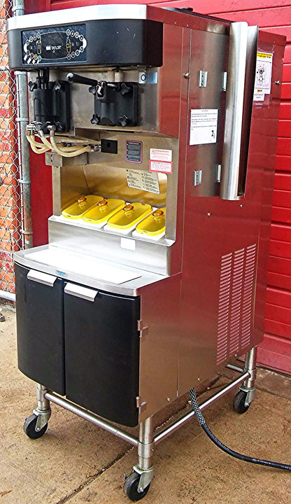 TAYLOR CROWN C606-27 YOGURT ICE CREAM SHAKE SOFT FREEZER WHEELS MANUAL FREESHIP