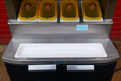 TAYLOR CROWN C606-27 YOGURT ICE CREAM SHAKE SOFT FREEZER WHEELS MANUAL FREESHIP