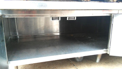 KEATING MIRACLEAN 72BL-G GAS GRILL GRIDDLE 72 x 30 & STAND WOLF CABINET FREESHIP