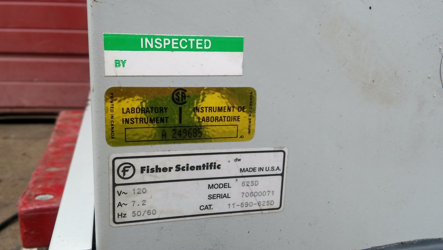 FISHER SCIENTIFIC 625D GRAVITY CONVECTION LAB INCUBATOR OVEN FREE SHIPPING jer