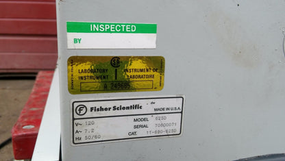 FISHER SCIENTIFIC 625D GRAVITY CONVECTION LAB INCUBATOR OVEN FREE SHIPPING jer