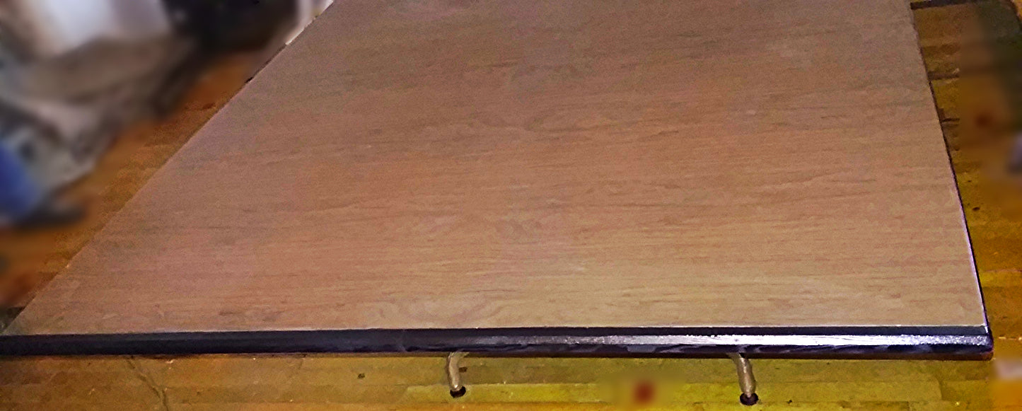 UNIQUE HERMAN MILLER CONFERENCE TABLE ORIGINAL LEGS 8 feet 11"i x 54"i FREESHIP