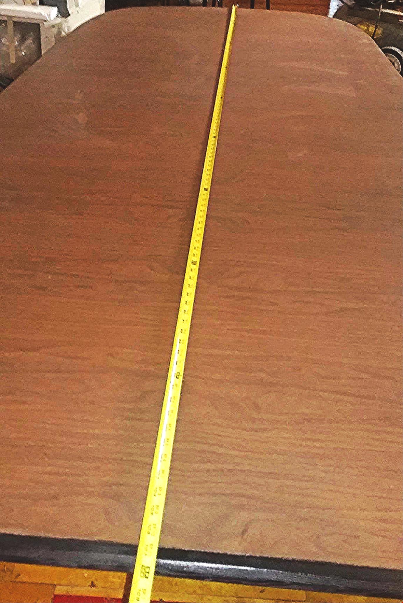 UNIQUE HERMAN MILLER CONFERENCE TABLE ORIGINAL LEGS 8 feet 11"i x 54"i FREESHIP