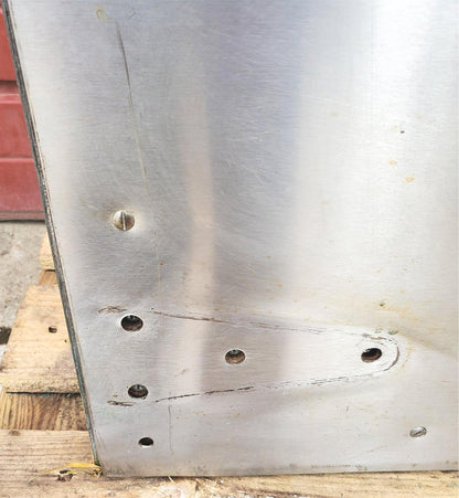 RARE VINTAGE INDUSTRIAL DESIGN STEAMPUNK ARCHITECTURE FREEZER DOOR FREESHIPPING