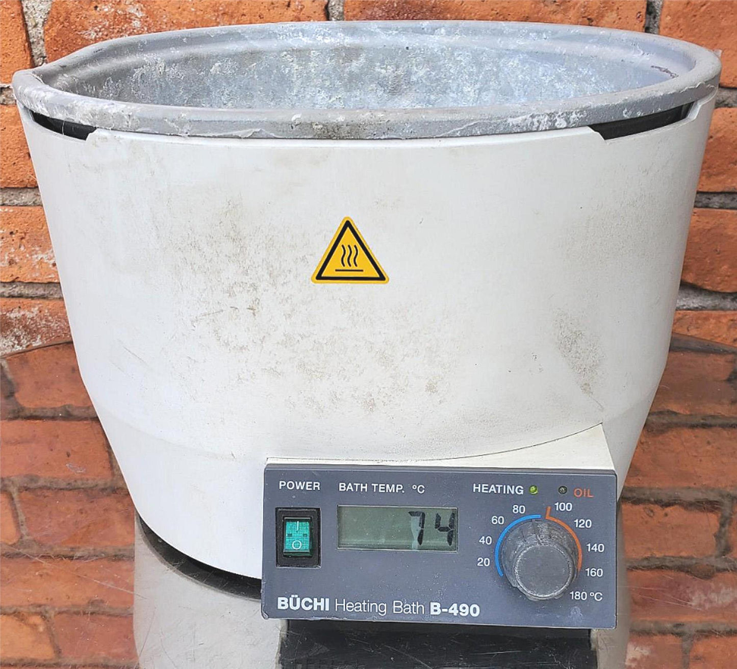 BUCHI B-490 Rotovapor Water OilHeating Bath Rotary Evaporator WATCH VIDEO FREESH