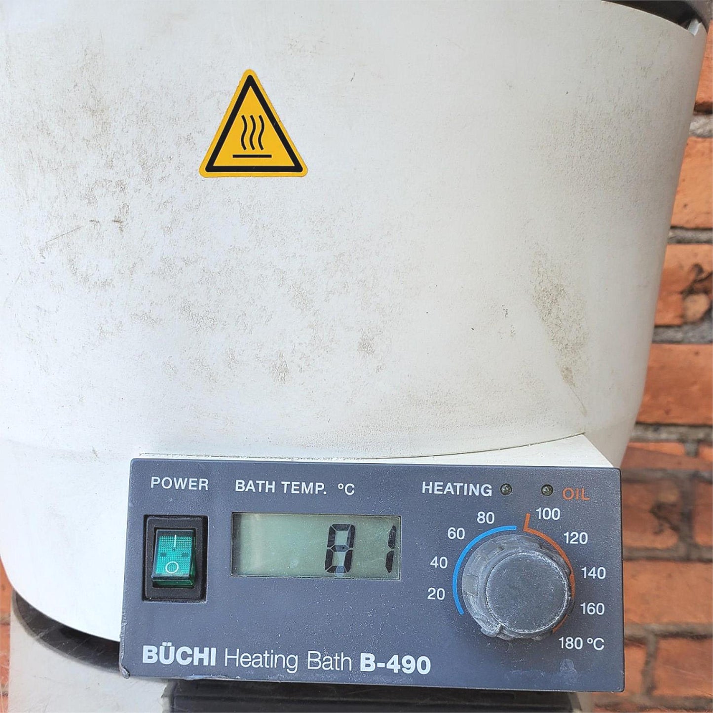 BUCHI B-490 Rotovapor Water OilHeating Bath Rotary Evaporator WATCH VIDEO FREESH