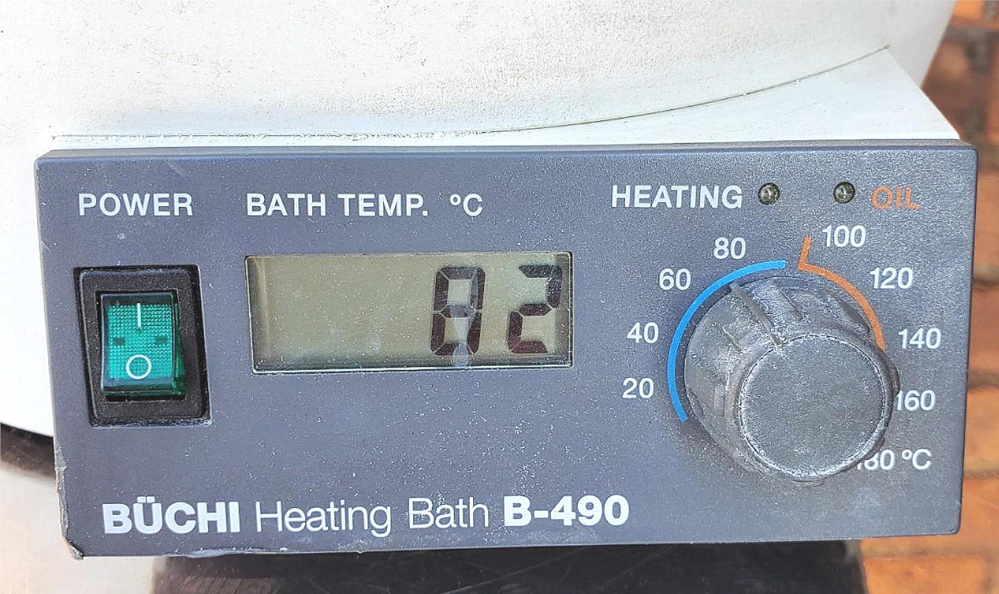 BUCHI B-490 Rotovapor Water OilHeating Bath Rotary Evaporator WATCH VIDEO FREESH