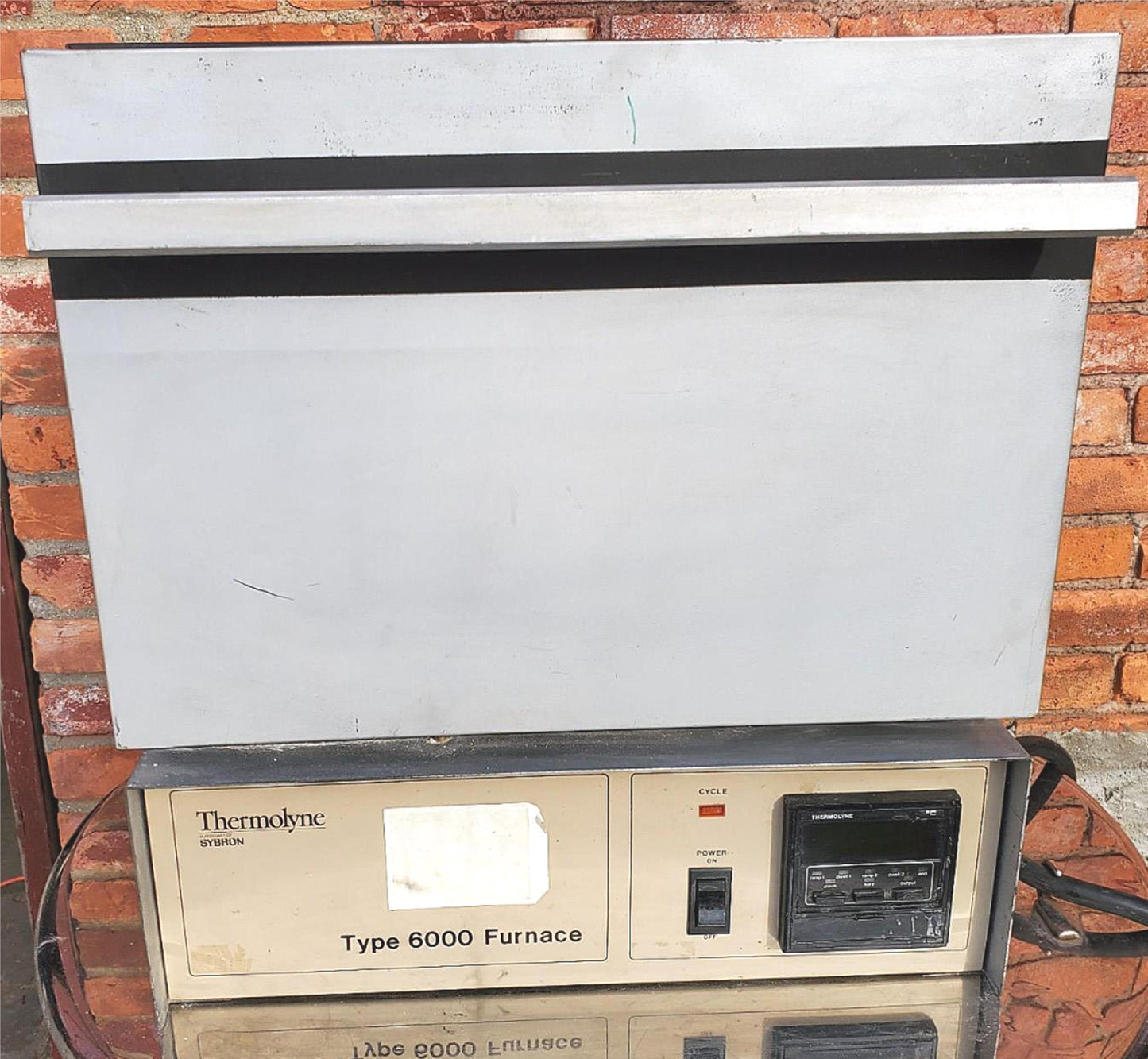 SYBRON BARNSTEAD THERMOLYNE TYPE 6000 ASHING MUFFLE FURNACE 975°C WATCH VIDEO