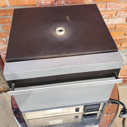 SYBRON BARNSTEAD THERMOLYNE TYPE 6000 ASHING MUFFLE FURNACE 975°C WATCH VIDEO