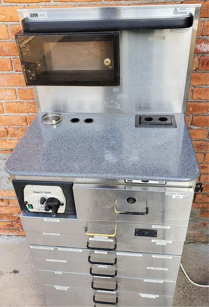 SMR S166001D MEDICAL TREATMENT CABINET GAST ROA-P135-AA ROA-V136-AA WATCH VIDEO