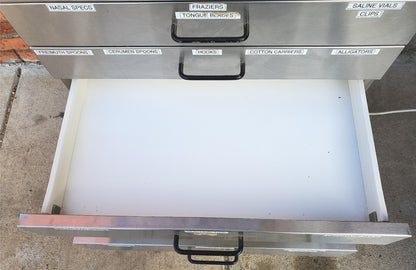 SMR S166001D MEDICAL TREATMENT CABINET GAST ROA-P135-AA ROA-V136-AA WATCH VIDEO