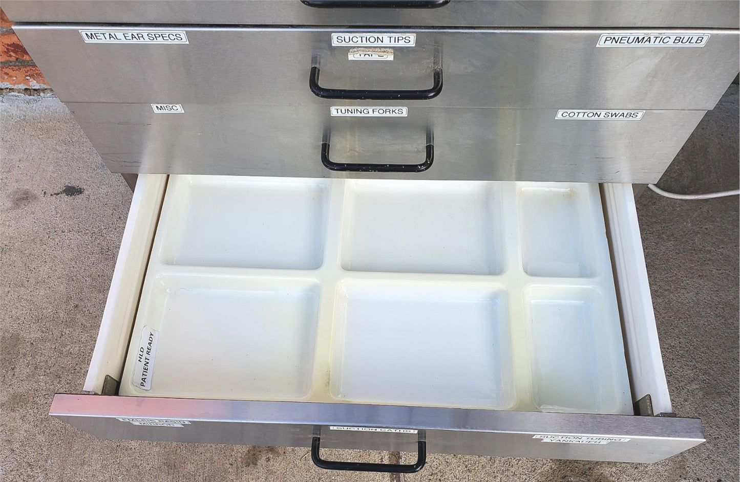 SMR S166001D MEDICAL TREATMENT CABINET GAST ROA-P135-AA ROA-V136-AA WATCH VIDEO