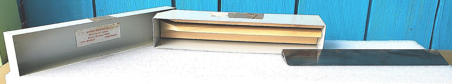 LIPSHAW 10" inch 770-4 250mm D7 MICROTOME KNIFE ORIGINAL METAL BOX FREE SHIP