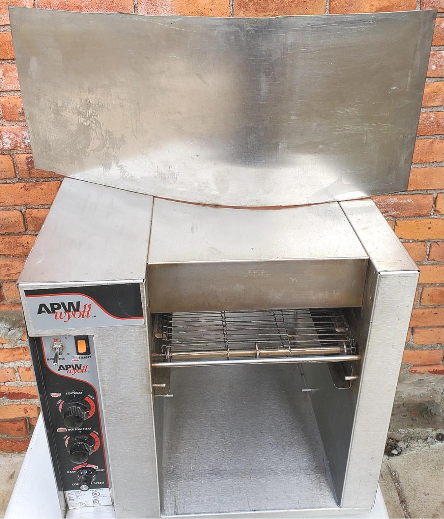 APW WYOTT BT15 CONVEYOR TOASTER Toast-Qwik® WORKS PERFECTLY WATCH VIDEO FREESHIP