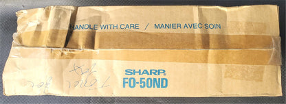 SHARP FO-50ND GENUINE FACTORY SEALED BLACK ORIGINAL TONER CARTRIDGE FREE SHIPPIN