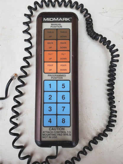 MIDMARK-RITTER® 411 (75L) EXAM TABLE HAND REMOTE CONTROL Part MIP169 FREE SHIP