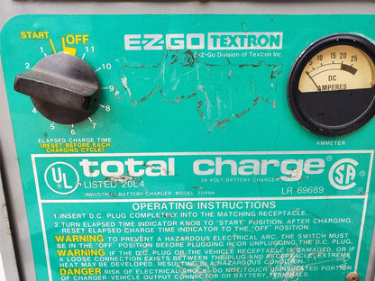 EZGO TEXTRON 20484 36VOLT BATTERY CHARGER GOLF CART NOBLES TENNANT FREESHIPPING