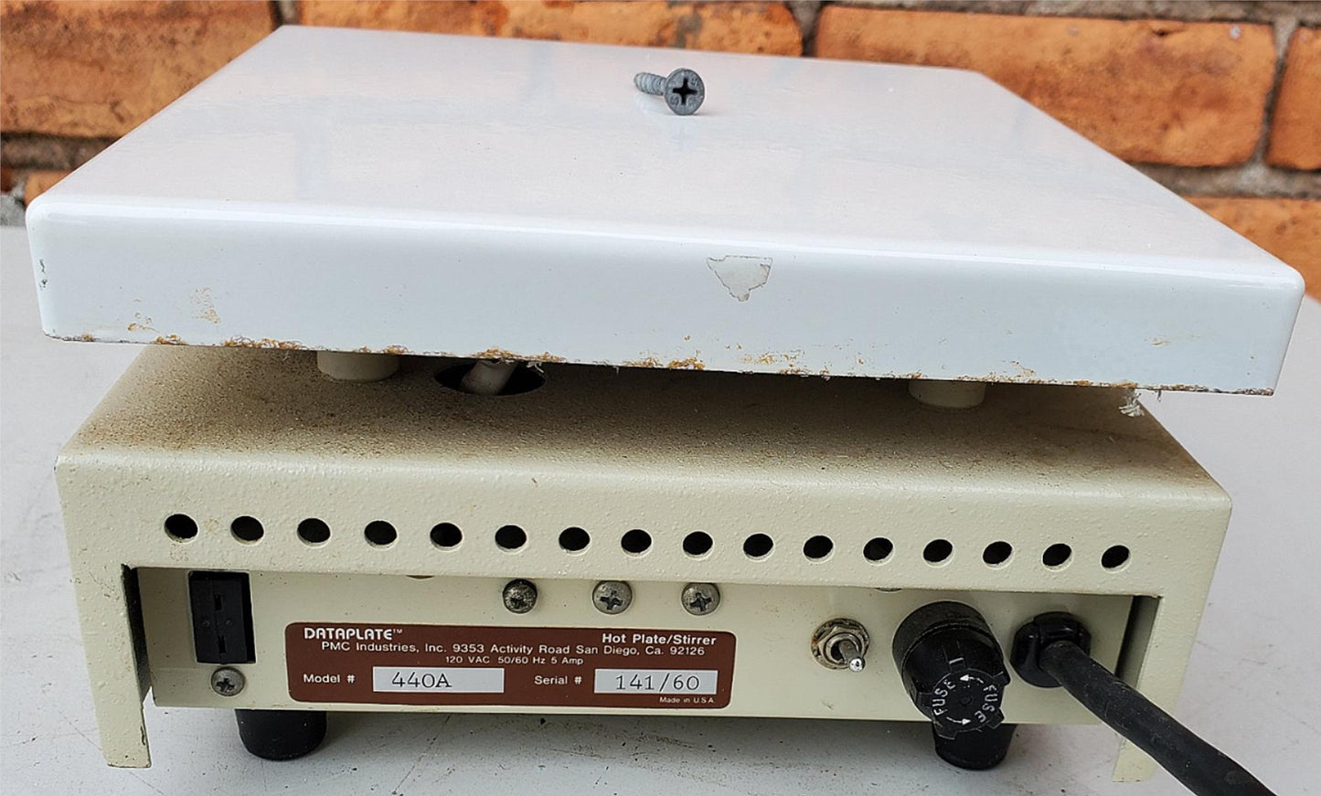 WHATMAN PMC 440A DATAPLATE PROGRAMMABLE HOTPLACE STIRRER FREE SHIPPIN
