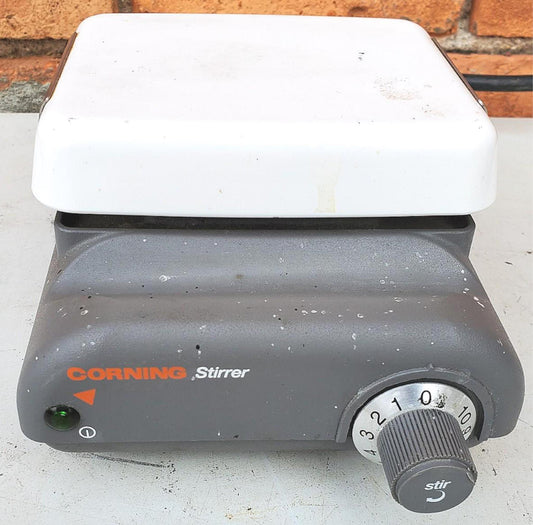 CORNING PC-210 4” x 5” MAGNETIC STIRRER  120 VAC FREE SHIP WATCH VIDEO