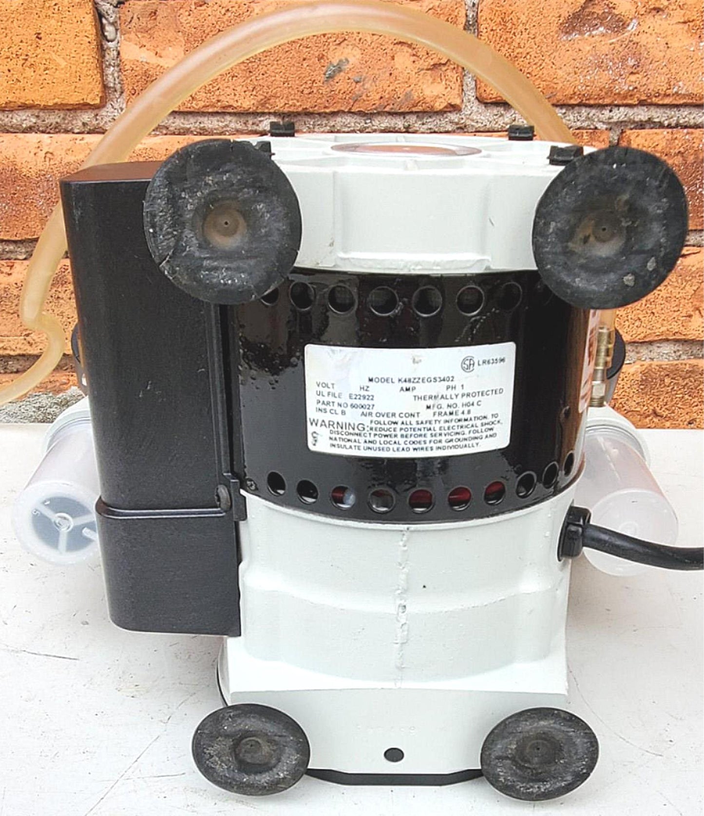 RIETSCHLE THOMAS 2545B-01 DRY VACUUM PUMP 100% WARRANTY WATCH VIDEO  FREE SHIP