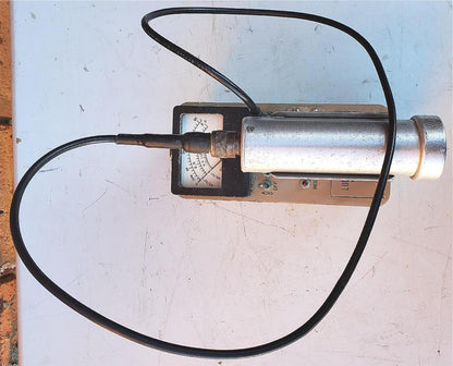 LUDLUM 3 SURVEY METER with 44-9 ALPHA BETA GAMMA RADIATION DETECTOR FREESHIPPING